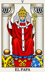 tarot del amor El Sumo Sacerdote