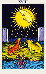 amor tarot A Lua