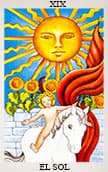 amor tarot O Sol