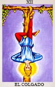 Tarot der Liebe Der Gehängte