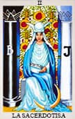 Tarot der Liebe Die Priesterin